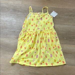 Falls Creek Yellow Halter Sundress Casual